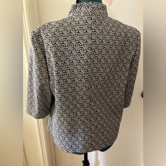 Talbots - Navy & White Jacket - Picture 3 of 4